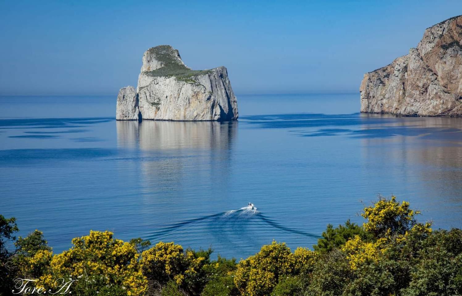 Villa La Perla E Le Conchiglie Tanca Piras Vista Mare Nebida Esterno foto