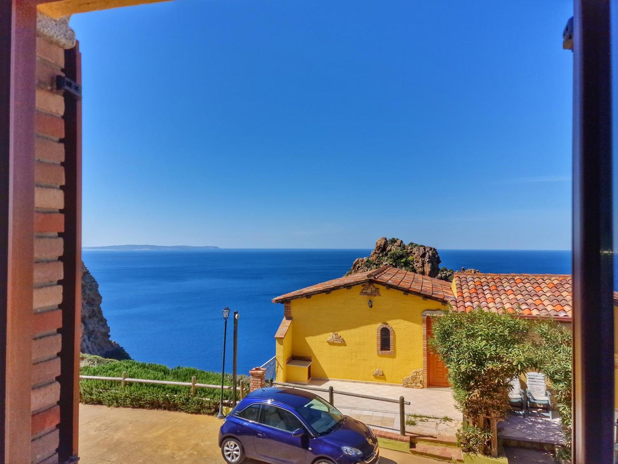 Villa La Perla E Le Conchiglie Tanca Piras Vista Mare Nebida Esterno foto