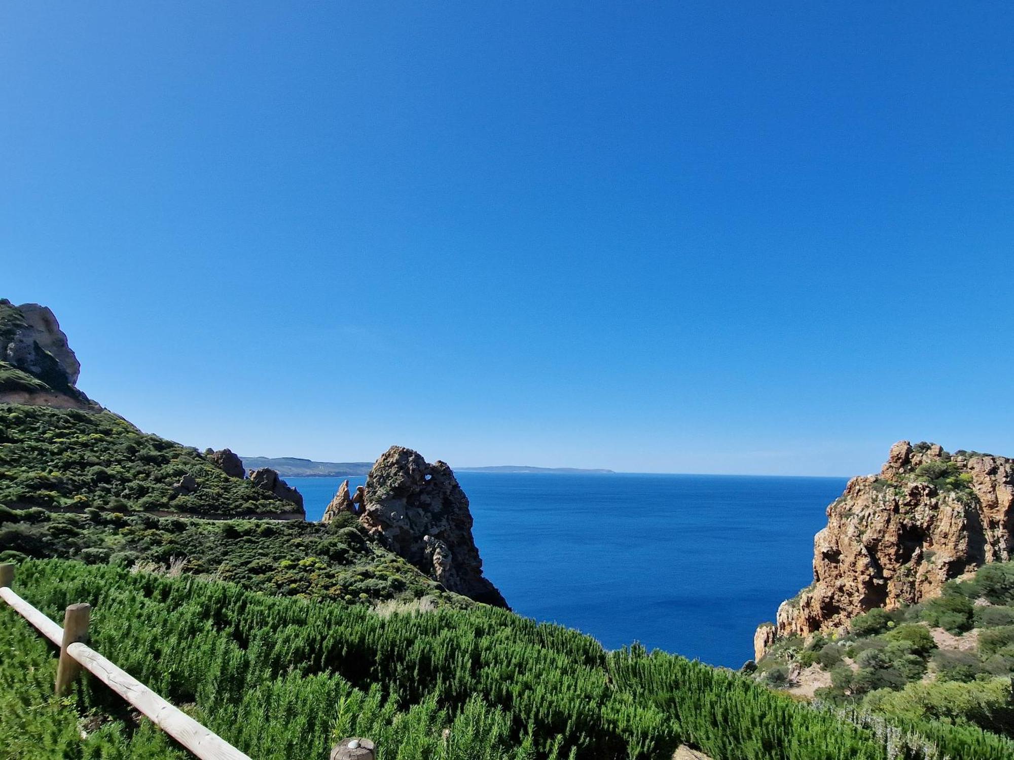 Villa La Perla E Le Conchiglie Tanca Piras Vista Mare Nebida Esterno foto